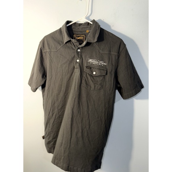 Howler Brothers Other - HOWLERS BROTHERS Ranchero Polo Shirt William Chris Vineyard Pearl Snap Size M